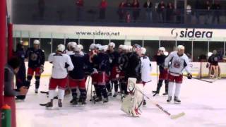 NY Rangers  Practice Footage (Dec 29 2011)