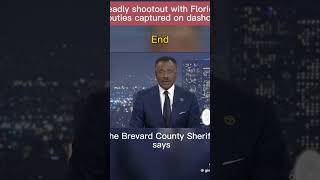 wild Florida police shooting! Florida cops don't play games with evil people! #brevardcounty #police