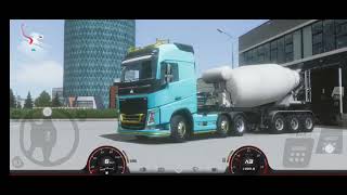 truckers of europe 3 : cement truck vulcano - android gameplay