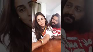 Meri Hansi🤣 #comedy #riteishdeshmukh #funny #riteish  #riteishgenelia #couple #ytshorts #trending