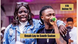 Omah Lay Lucky Charm Girl Two| Live in Juba- South Sudan.