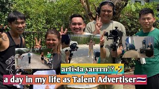 A day in my life as a Talent Advertisement in Bangkok, Thailand🎥🎬