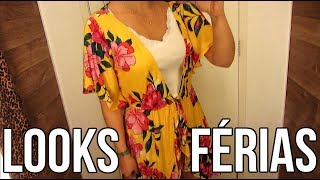 Dicas para a mala de viagem e looks para as férias | #NoProvadorComNati 116