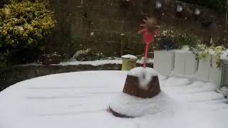 Snow Wells Somerset 01 March 2018 - 1080p Time Lapse