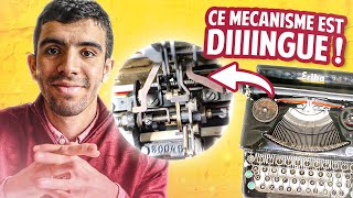 On finit la dissection de la MACHINE A ECRIRE de 1939