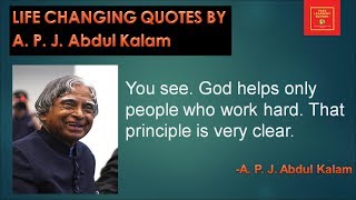 25 Life changing quotes by APJ Abdul Kalam || Inspirational quotes || Motivational quote ||