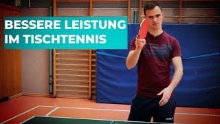 Leistungsbestimmende Faktoren im Tischtennis - Teil 2