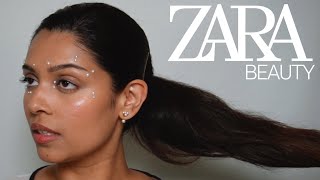 I recreated a ZARA BEAUTY campaign look, without Zara makeup!