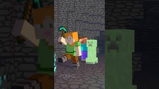 Minecraft on 999 PING be like #shorts