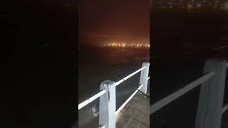 Pesca bajo la lluvia