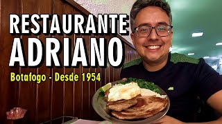 Tradicional Restaurante Adriano desde 1954 em Botafogo