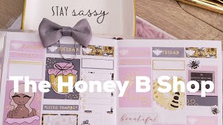 Plan with me | featuring the Honey B Shop