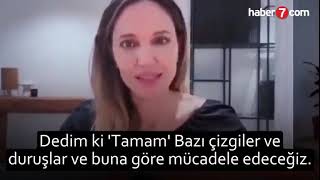 Angelina Jolie Filistin hakkında; Adalet var ama kimin için? | Angelina Jolie talked about Palestine