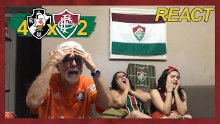 FAMÍLIA TRICOLOR REAGE À 4 VASCO X 2 FLUMINENSE - CAMPEONATO BRASILEIRO 2023