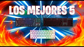 💸LOS MEJORES 5 TECLADOS MECANICOS CALIDAD PRECIO!!! PARA 2023💸