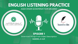 AKUEB English Listening Practice Episode.1 (NJA & NHSS) SSC Part 2 | Examination  2024