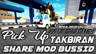 Share Mod Bussid Pick Up - Takbiran by azzu modz