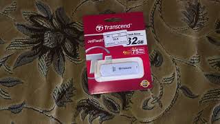 Розпаковка Transcend JetFlash 730 32GB