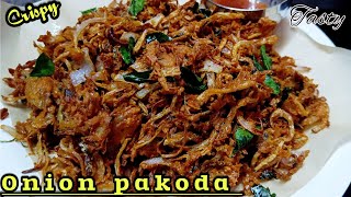 Iftar recipes ✨--8 How to Make Perfectly Crispy Onion Pakoda at Home