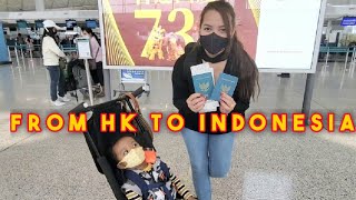 Pulang Dari Hong Kong bawa bayi naik Cathay Pasific