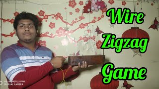 wire zigzag game