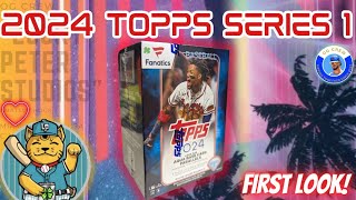 2024 Topps Series 1 Fanatics Blaster Box 🍀🤘🍀 Blaster Time! 🔥🍀🔥 First Look