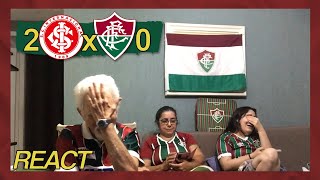 FAMÍLIA TRICOLOR REAGE A 2 INTERNACIONAL X 0 FLUMINENSE - CAMPEONATO BRASILEIRO 2024