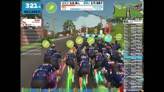 [240306] Zwift - Race: CAT & MOUSE KZR CHASE RACE (B) on 2015 Worlds Course in Richmond