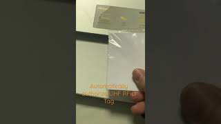 Automatically Authorize UHF RFID Tag by SPEEDWORK UHF RFID READER