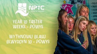 Year 10 #ChoicesFest Taster Weeks - Powys