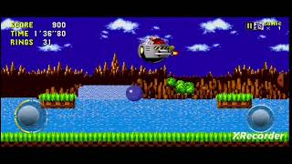 Sonic Zone 3's: The Game show: Sonic destroying Robotnik/Eggman