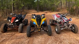 Speeding Through Trails in Bastrop, TX I Raptor 350