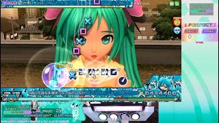 | ARCADE CABINET | One-Sided Love Samba 9.5☆ EXEX | GREAT 85.08% | Project DIVA AC FT|