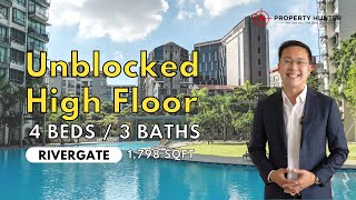 4-Bedroom High Floor Unit With Unblocked Views At RiverGate - Home Tour