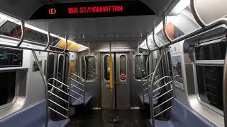 Ride on 168 st bound R160B E from 155 to 168 St