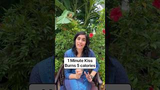 1 Minute Kiss Burns 5 Calories #kiss #kisses #benefits