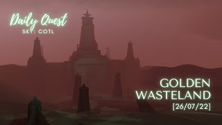 [26/07/22] Daily Quests | 🦐 Golden Wasteland 🦐 | Sky: COTL