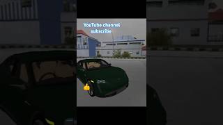 Porsche Taycan Turbo S Electric car bussid mood  indonesia gaming short new 2024 video