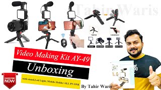 Unboxing Vlogging Video Making Kit AY 49