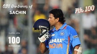 Sachin's ODI Centuries: 7th: 100 vs Pakistan Singapore 1996