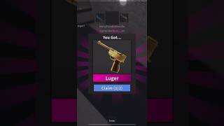 Trading Virtual set for Luger in Roblox Mm2