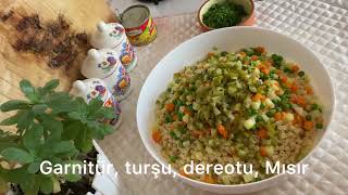 Makarna salatası- kolay makarna salatası okul kermesi için makarna salatası hazırladım