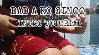 DAD-A KO GINOO INTRO TUTORIAL GUITAR