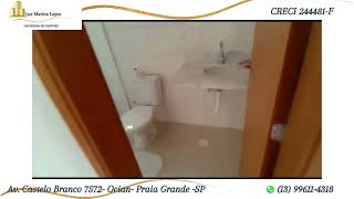 Apartamento 2 dormitórios, Tupi, Praia Grande -SP