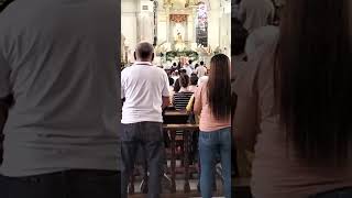 Philippines Manila quiapo church live stream short filming ama Namin faith deboto Mahal nazareno