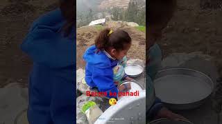 chhoti bacchi ka pahadi #trending #viral #video