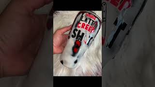 CREEP SH**! DISTRESSED SCARY MOVIE TUMBLER!