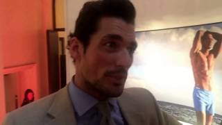 David Gandy talks about his new M&S swimwear collection with Darren Kennedy