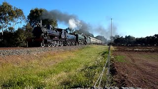 SteamRanger double header RX207 and 621 October 2017