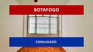 AP0036 - Praia de Botafogo  - conjugado, com quarto e banheiro, perto do metrô, prédio gabaritado!